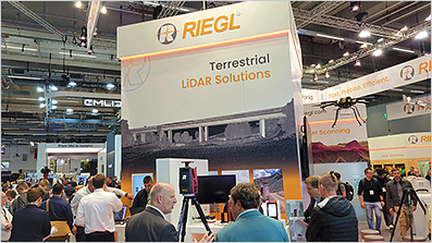 INTERGEO 2025会場内の様子